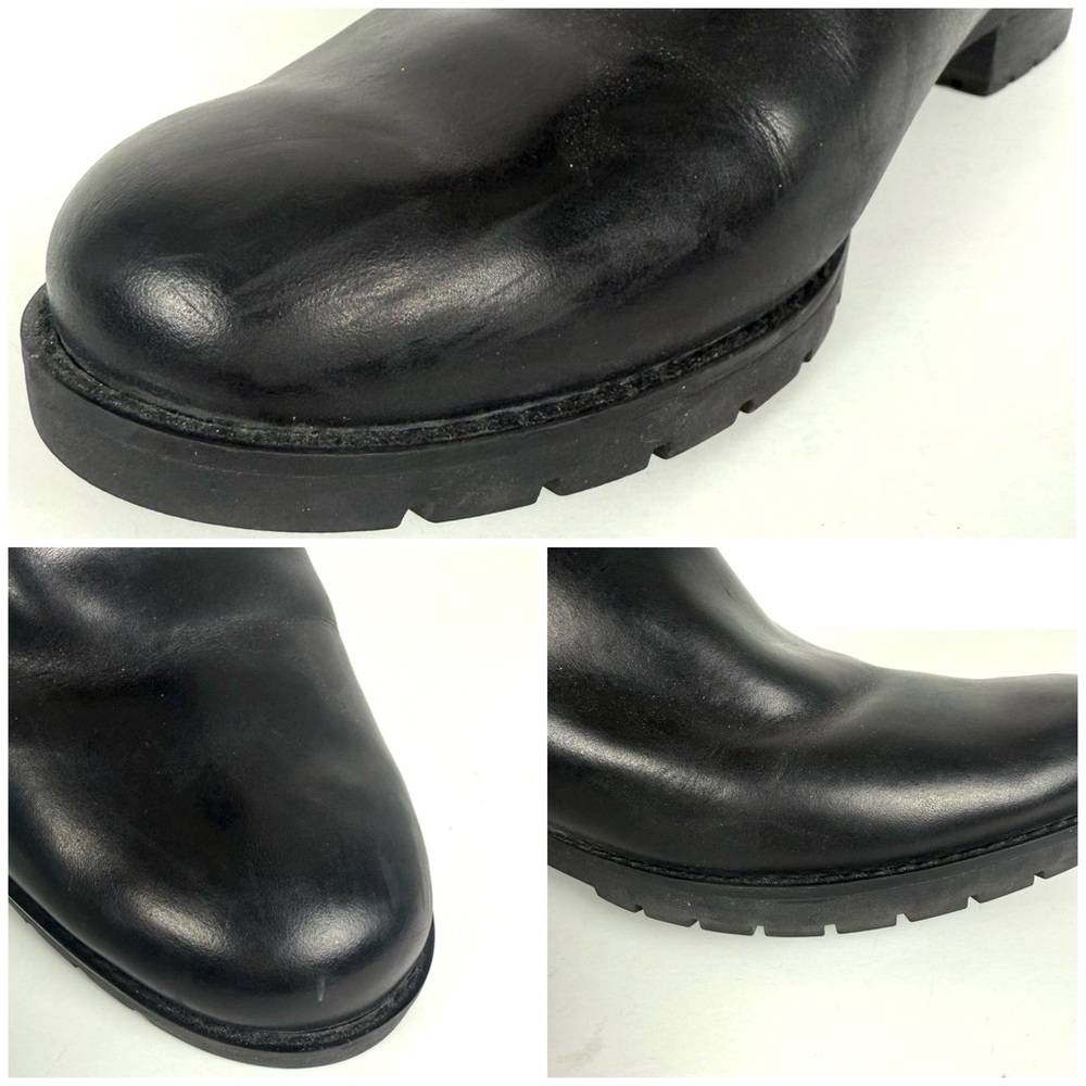 Rockport Tristina Buckle Riding Tall Boots Black Leather adiPRENE by Adidas 11 - Picture 12 of 14
